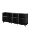 cama meble Komoda ASTI 200x42x82 czarny mat - nr 5