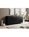 cama meble Komoda ASTI 200x42x82 czarny mat - nr 6