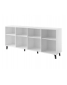 cama meble Komoda BARI 200x42x82 biały mat - nr 5