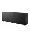 cama meble Komoda BARI 200x42x82 czarny mat - nr 1