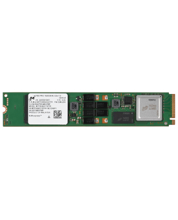 Dysk SSD Micron 7450 PRO 192TB M2 (22x110) NVMe Gen4 MTFDKBG1T9TFR-1BC1ZABYYT (DWPD 1) Tray