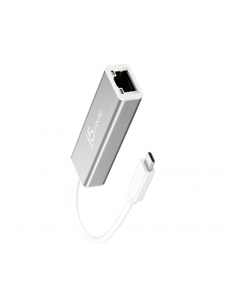 j5 create Adapter j5create USB-C to Gigabit Ethernet Adapter; kolor srebrny JCE133G-N