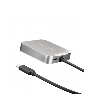 j5 create Stacja dokująca j5create 4K60 4K60 Elite USB-C PD Multi-Port Adapter 1x4K HDMI/2xUSB 31/1xUSB-C/1xRJ45 Gigabit; kolor srebrny JCD391-N