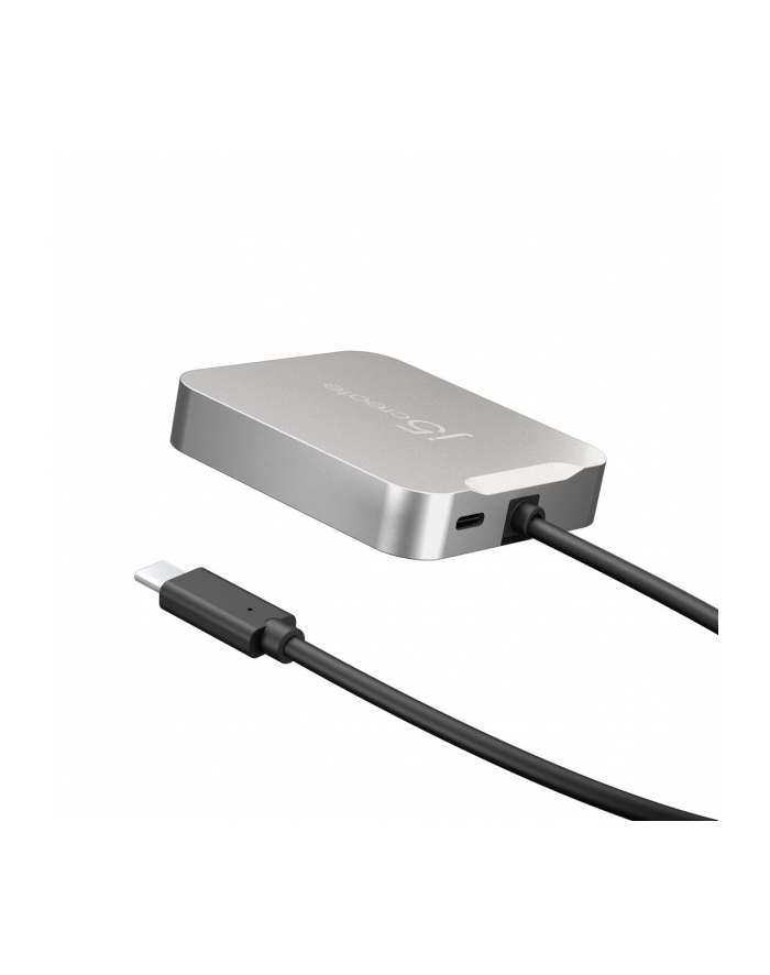 j5 create Stacja dokująca j5create 4K60 4K60 Elite USB-C PD Multi-Port Adapter 1x4K HDMI/2xUSB 31/1xUSB-C/1xRJ45 Gigabit; kolor srebrny JCD391-N główny