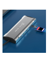 j5 create Stacja dokująca j5create 4K60 Elite USB-C Triple-Monitor 10Gbps Mini Dock 2x4K HDMI/1xDisplay Port/2xUSB 31/2xUSB-C/Card Reader/1xRJ45 Gigabit; kolor srebrny JCD397-N - nr 1