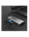 j5 create Stacja dokująca j5create 4K60 Elite USB-C Triple-Monitor 10Gbps Mini Dock 2x4K HDMI/1xDisplay Port/2xUSB 31/2xUSB-C/Card Reader/1xRJ45 Gigabit; kolor srebrny JCD397-N - nr 3
