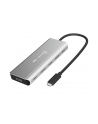 j5 create Stacja dokująca j5create USB4® Dual 4K Multi-Port Hub 1x4K HDMI/1xDisplay Port/1xUSB 32/2xUSB-C/; kolor srebrny JCD401-N - nr 2