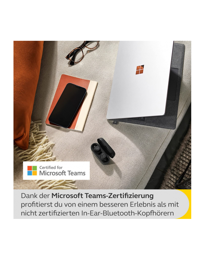 no name JABRA EVOLVE2 BUDS USB-A MS/ główny