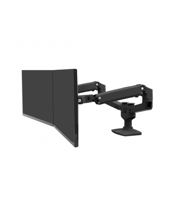 no name Ergotron LX DUAL SID-E-BY-SID-E ARM/27IN MIS-D 10Y W MATTE BLACK