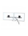 no name Ergotron HX WALLMOUNT DUAL MONITOR ARM/32IN 79KG LIFT29 MISD WHITE 10Y - nr 1