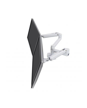 no name Ergotron LX DUAL SID-E-BY-SID-E ARM WHITE/27IN 181KG LIFT 33 MIS-D 10Y WA