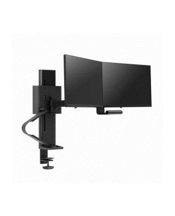 no name Ergotron TRACE DUAL MONITORS PANEL/CLAMP MATTE BLACK