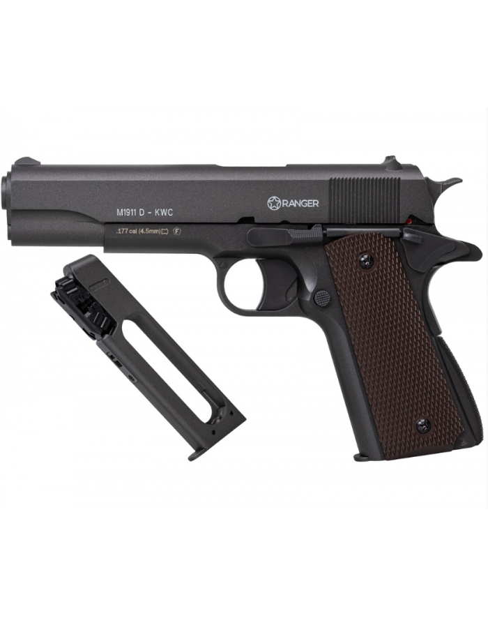 Wiatrówka RANGER M1911 Diabolo KWC kal 4,5 2x6 strz METAL SLID-E CO2 główny