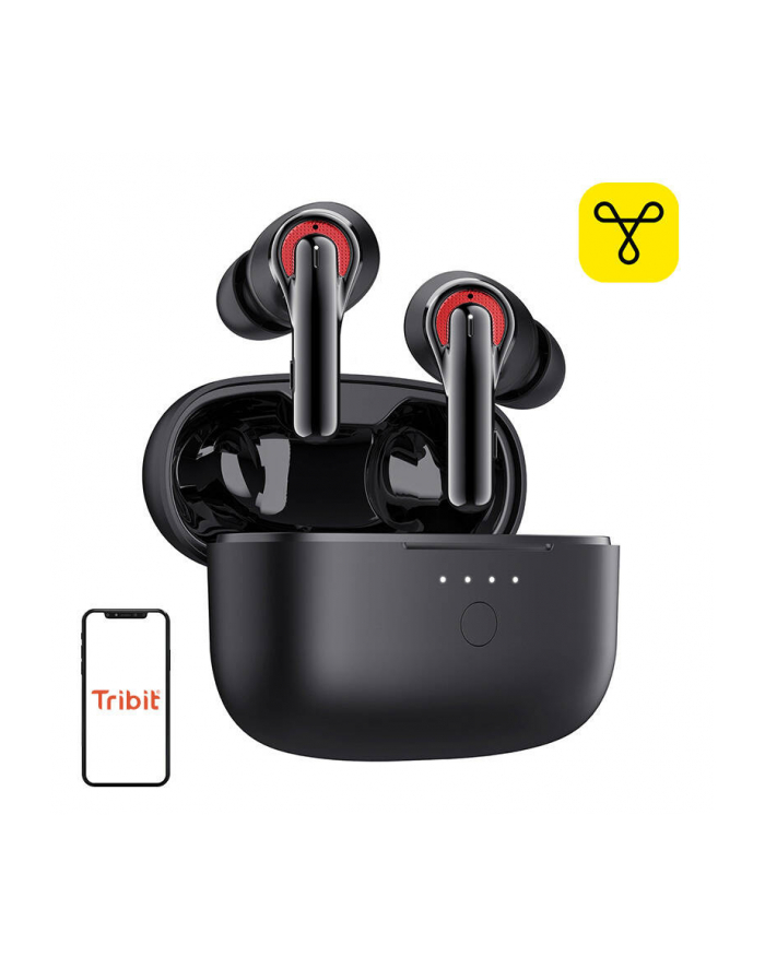Słuchawki Tribit Flybuds C1 BTH93 czarne główny
