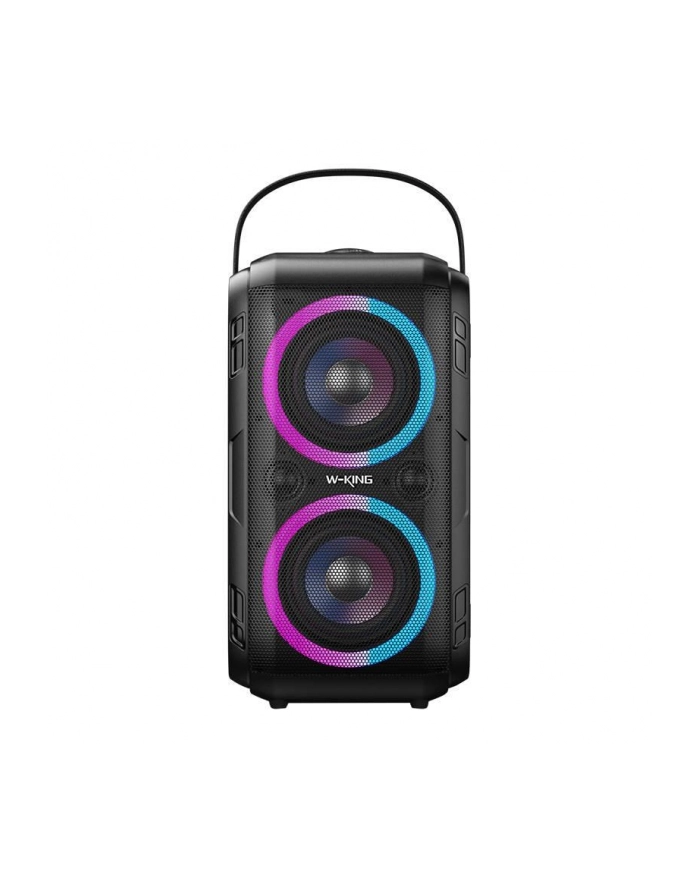 Głośnik bezprzewodowy Bluetooth W-KING T9-2 80W czarny główny