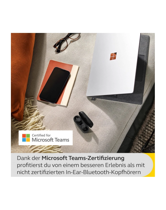 no name JABRA EVOLVE2 BUDS USB-A MS/ główny