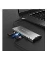 j5 create Stacja dokująca j5create 4K60 Elite USB-C Triple-Monitor 10Gbps Mini Dock 2x4K HDMI/1xDisplay Port/2xUSB 31/2xUSB-C/Card Reader/1xRJ45 Gigabit; kolor srebrny JCD397-N - nr 3