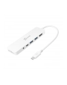 j5 create Stacja dokująca j5create USB-C Multi-Port Hub with Power Delivery 1xHDMI/2xUSB 31/1xUSB-C/Card Reader/1x35mm audio/mic combo jack; kolor biały JCD373-N - nr 1