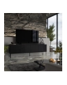 cama meble Szafka RTV ABI 4D 200x38x62 czarny mat - nr 3