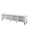 cama meble Szafka RTV ASTI 200x42x52 biały mat - nr 5