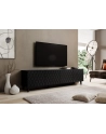 cama meble Szafka RTV ASTI 200x42x52 czarny mat - nr 3