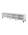 cama meble Szafka RTV BARI 200x42x52 biały mat - nr 2