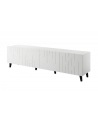 cama meble Szafka RTV BARI 200x42x52 biały mat - nr 4