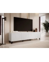 cama meble Szafka RTV BARI 200x42x52 biały mat - nr 6