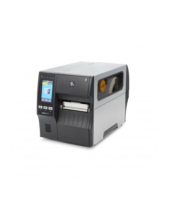 no name TT Printer ZT411; 4'';, 300 dpi, Euro and UK cord, Serial, USB, 10/100 Ethernet, Bluetooth 41/MFi, USB Host, Cutter w/ Catch Tray, EZPL nr 1