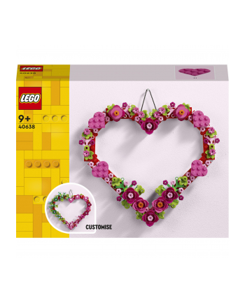 LEGO Okolicznościowe 40638 Ozdoba w kształcie serca nr 1