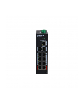 no name Dahua Swith 11-portowy przełącznik z 8 portami gigabit PoE 8x RJ45 1000M (zasilanie PoE) 2x SFP 1000M 1x RJ45 1000M PFS3211-8GT-120-V2