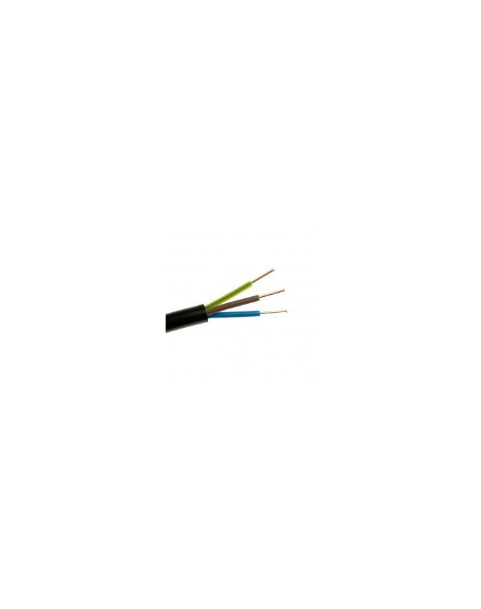 no name Przewód elektryczny ziemny drut YKY 0,6/1kV 3x2,5mm2 CZARNY ELEKTROKABEL 100m główny