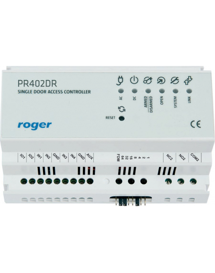 no name Kontroler dostępu ROGER PR402DR główny