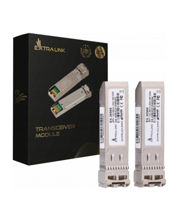 Extralink SFP+ 10G 2-pack | Moduł SFP+