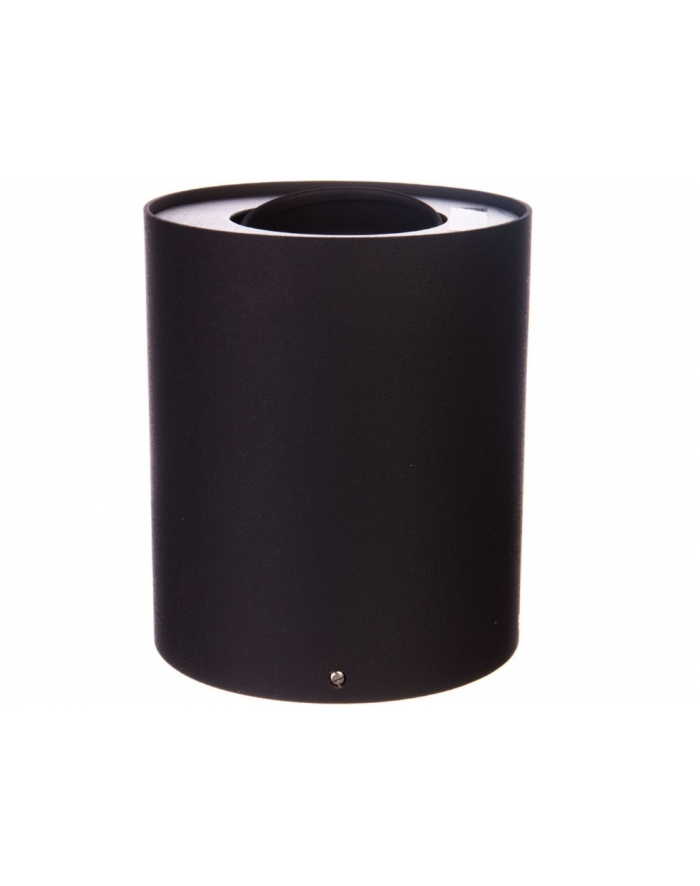 no name PILLAR CZARNY OPRAWA SUFITOWA TUBA SPOT 1X GU10/ 20W IP20 METAL główny