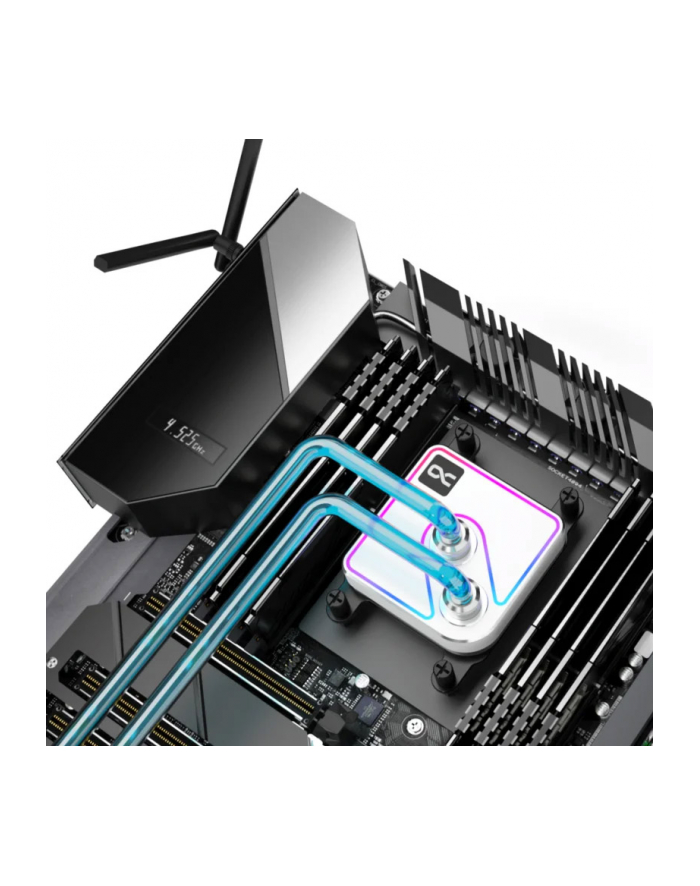 no name Alphacool Core 1 Aurora Chłodzenie procesora, ARGB - Biały główny