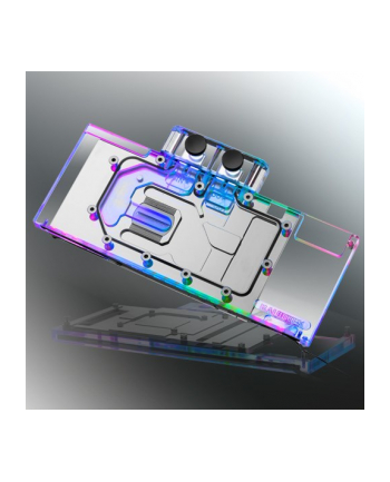 no name Raijintek Samos NV2080Ti RBW Pełna osłona chłodnicy wodnej wraz z płytą tylną do Nvidia RTX 2080 i 2080Ti