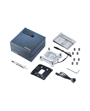 no name Chłodnica wodna procesora PHANTEKS C370I, DRGB, akrylowa - biała nr 2