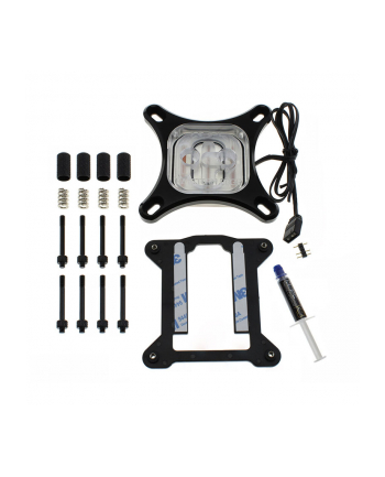 no name XSPC RayStorm EDGE Chłodzenie wodne procesora Intel, ARGB - Czarny