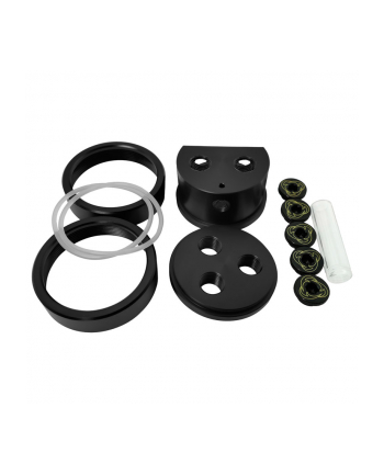 no name Singularity Computers Zbiornik protium 200mm - Acetyl, czarny nr 1