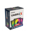 no name Kolink Umbra X 120mm ARGB High Performance PWM Wentylator Triple Pack - Czarny - nr 8