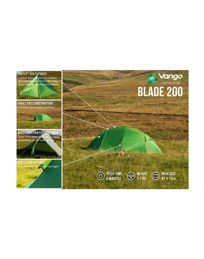 Namiot Vango Blade 200 Pamir Green główny