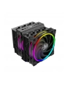 no name Akasa Soho H7 Dual Tower CPU Cooler, ARGB - 120 mm, czarny - nr 4