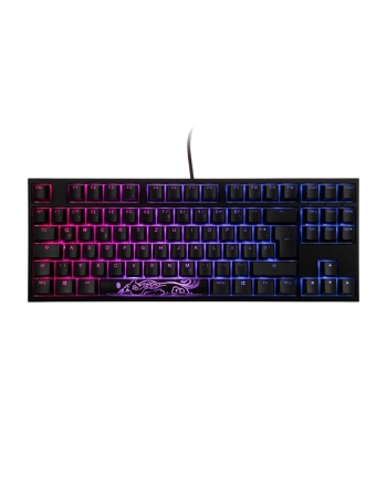 Klawiatura gamingowa Ducky One 2 TKL PBT, MX-Speed-Silver, RGB LED - czarna układ niemiecki nr 2