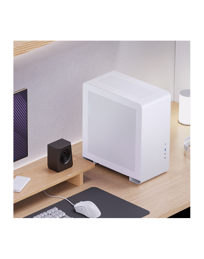 no name Jonsbo U4 Pro Mesh Midi-Tower - biały główny