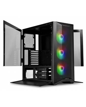 no name Lian Li LANCOOL II Mesh C RGB Midi-Tower, Tempered Glass - Kolor: CZARNY