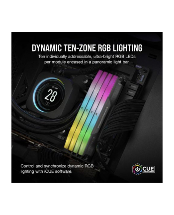 no name Corsair Vengeance RGB, DDR5-6000, CL36, AMD EXPO - 32 GB Dual Kit, Szary