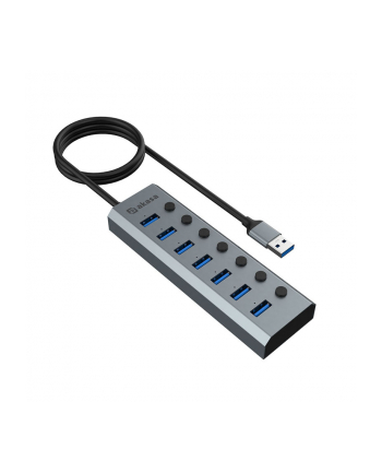 no name Akasa Connect 7 IPS - USB Hub nr 1