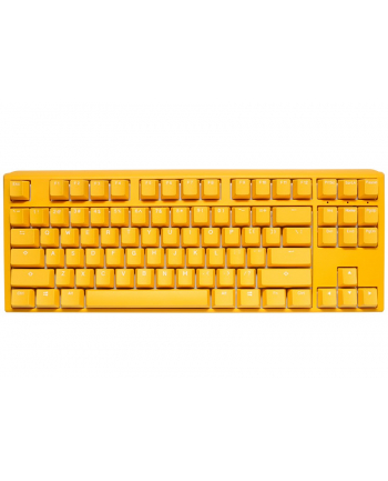 no name Klawiatura gamingowa Ducky One 3 Yellow TKL, RGB LED - MX-Clear (US)