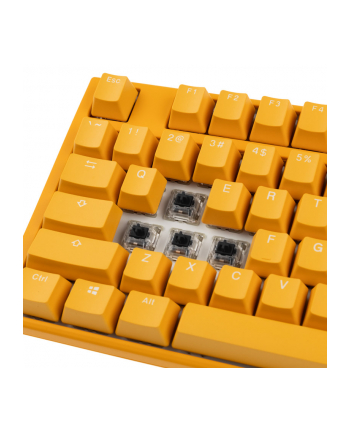 no name Klawiatura gamingowa Ducky One 3 Yellow TKL, RGB LED - MX-Black (US)